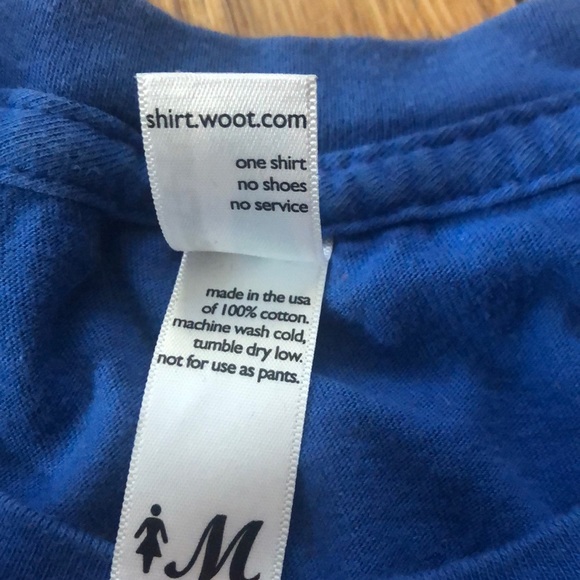 Blue t-shirt with polar bear and narwhal - Picture 6 of 6